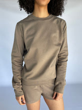 Load image into Gallery viewer, CLASSIC CREW NECK SWEATER - KHAKI
