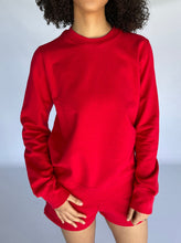 Load image into Gallery viewer, CLASSIC CREW NECK SWEATER - RED
