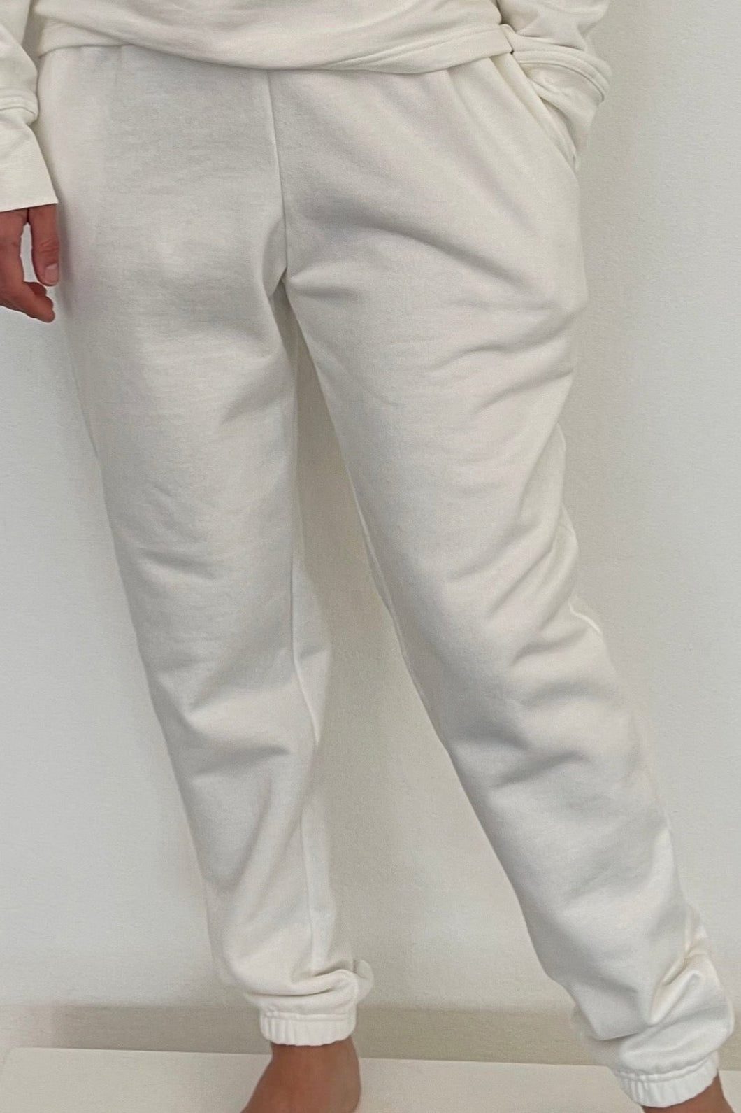 RELAXED SWEATPANTS - OFF-WHITE